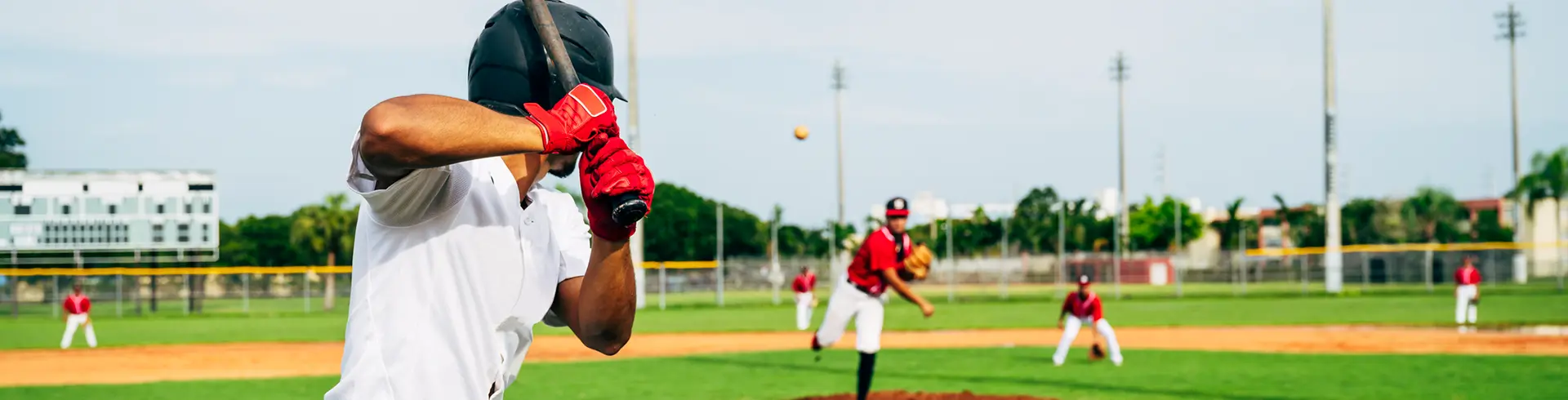 Baseball Player Hitting