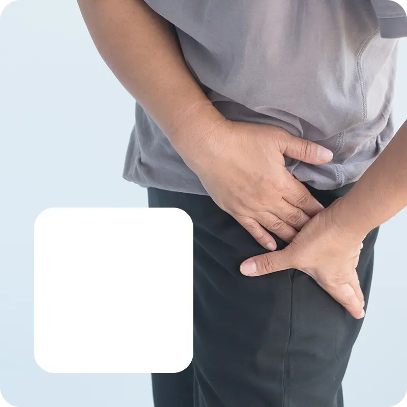 Hip Replacement Surgery - Man with Hip Pain