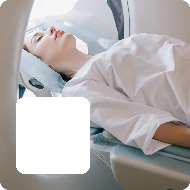 Imaging Services / Woman in MRI